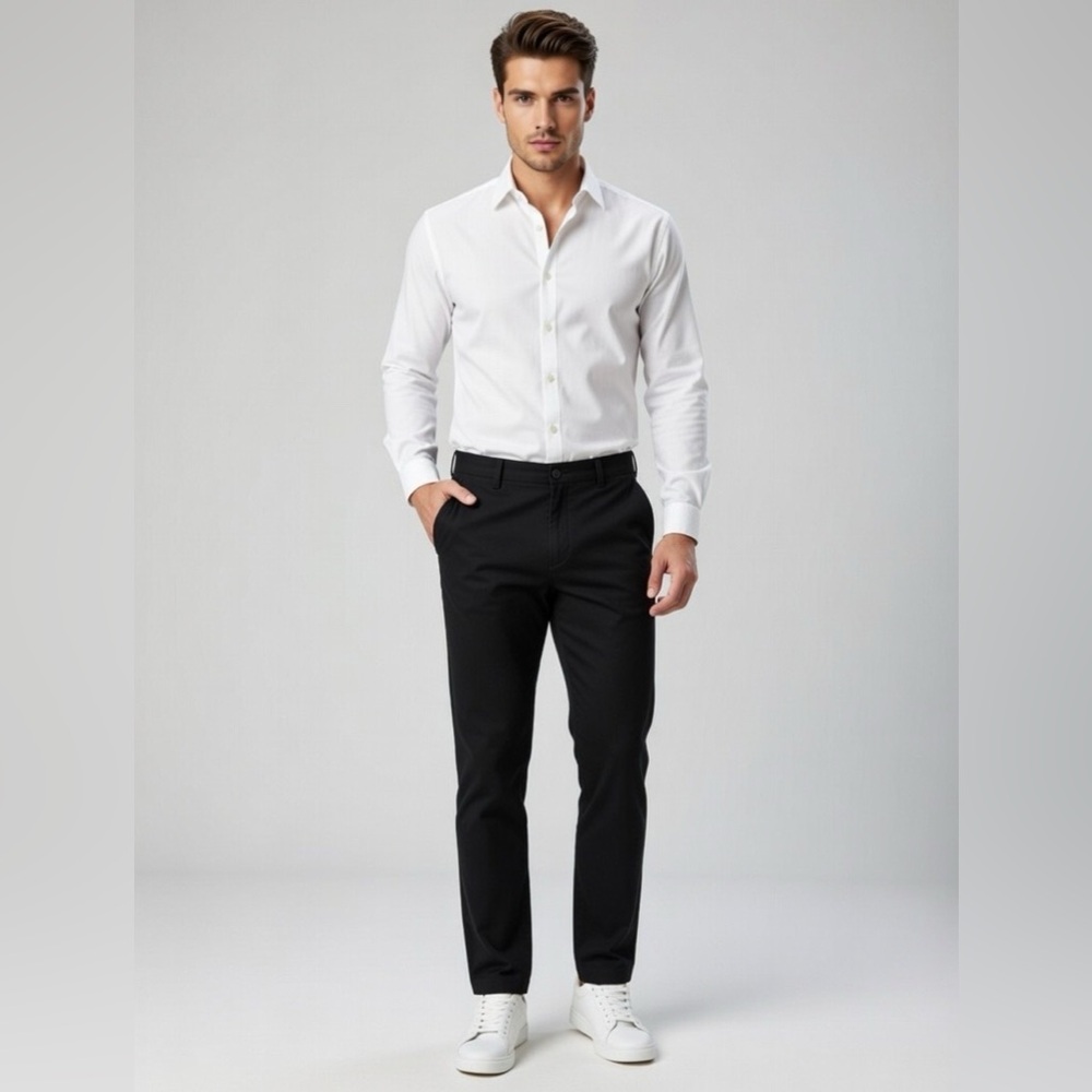 J.Lindeberg Men's Dark Cargo Trousers
A1